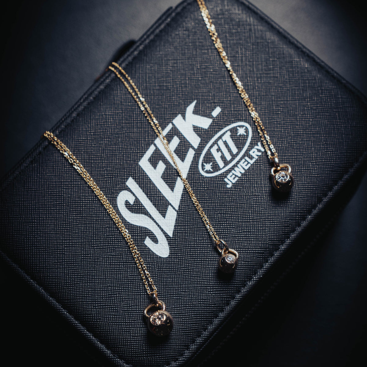 Apollo Pendants on the Sleek Fit Jewelry travel box