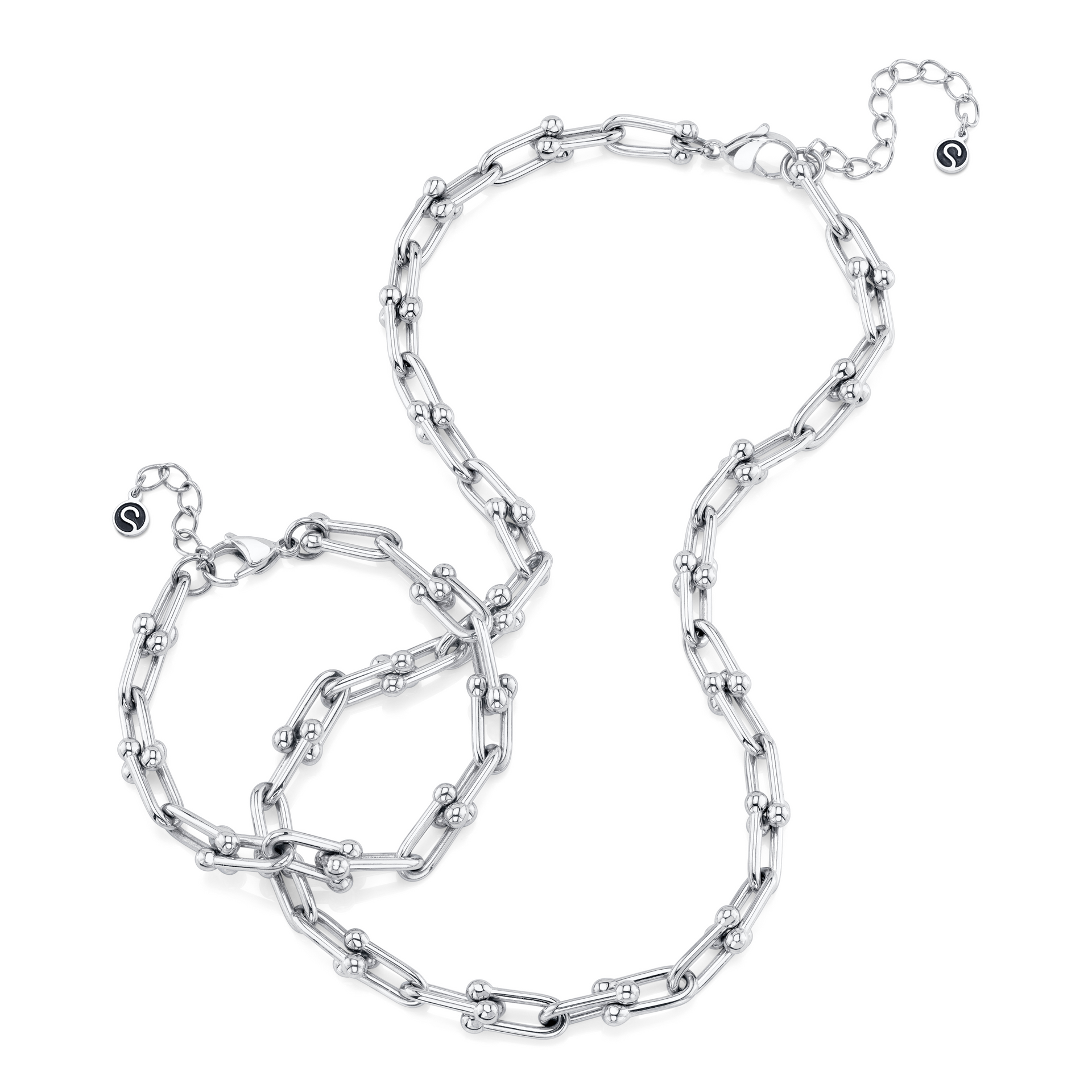 NEXUS SET - SILVER – Sleek Fit Jewelry