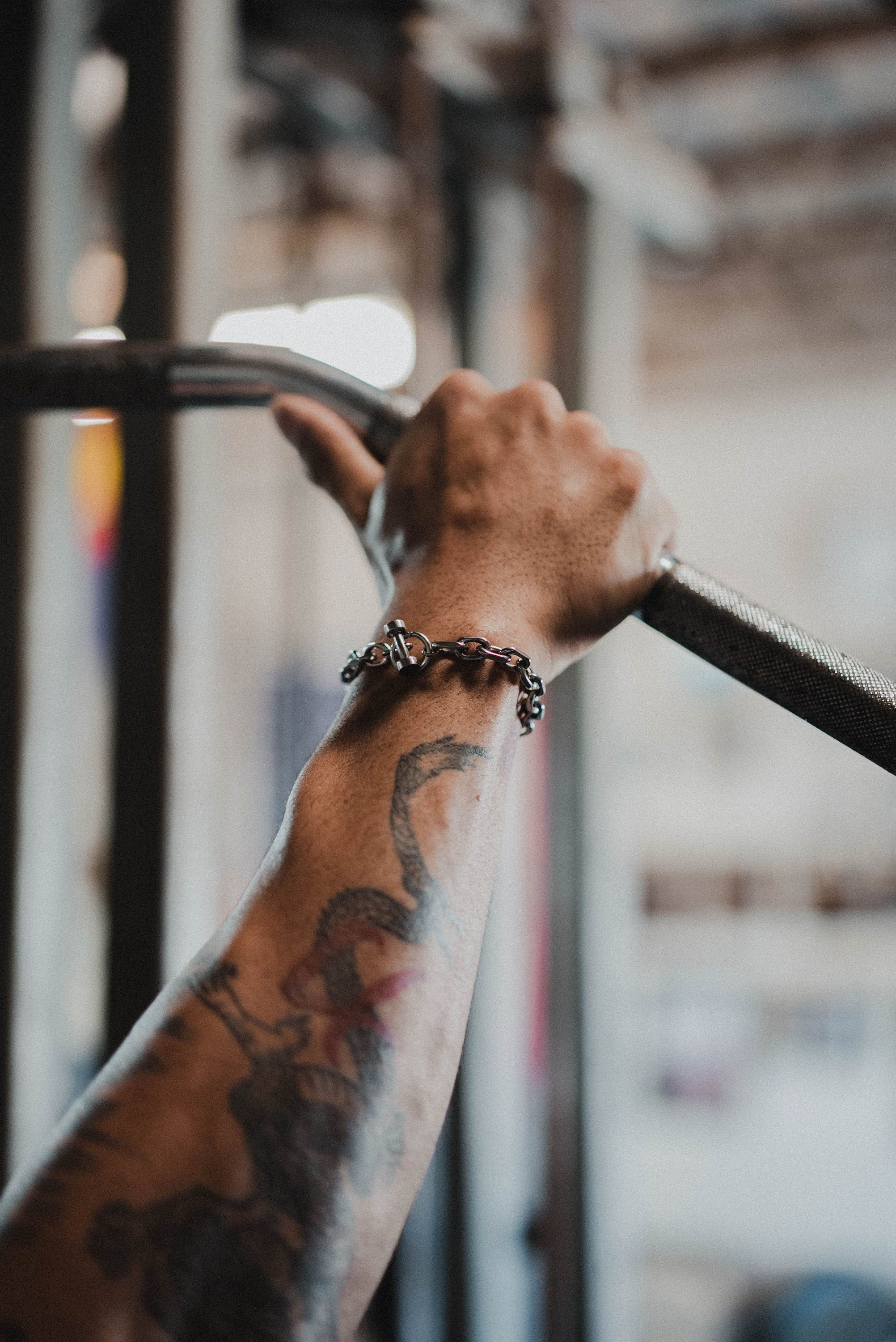 Dumbbell Bracelet, Dumbbell Pendant Bracelet, Weight Lifting Bracelet, Gym Jewelry, Gift for Gym Lover, Gym bracelet, Fitness Jewelry