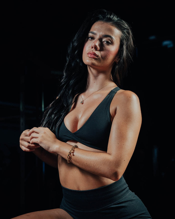 The Signature kettlebell pendant in solid 14k gold